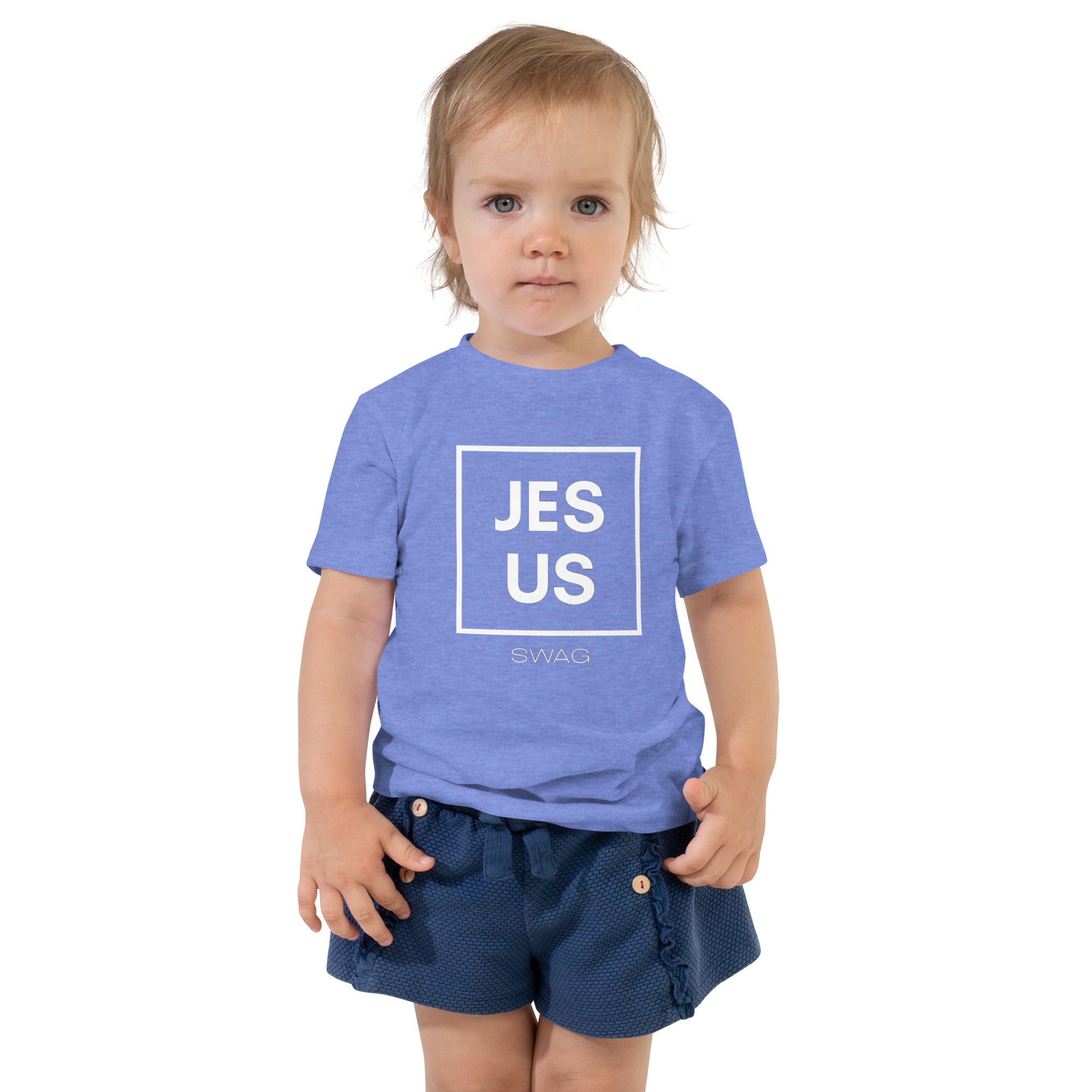 Toddler Jes-Us Swag Short Sleeve Tee