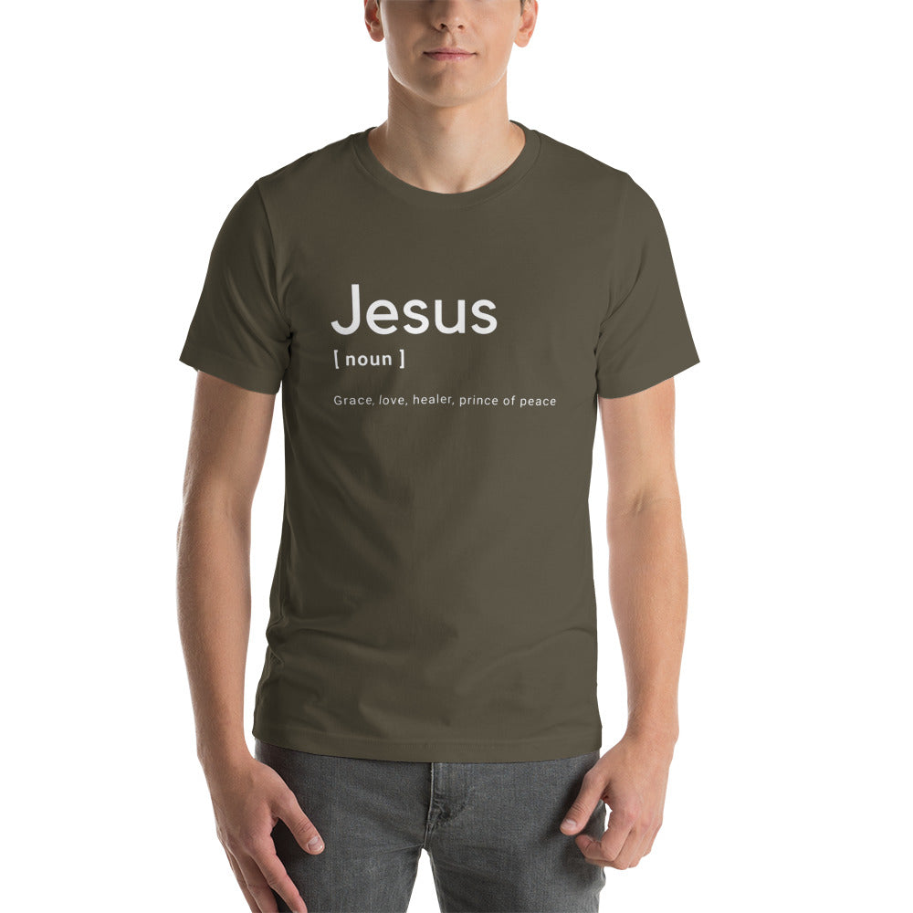 Mens Short-Sleeve Jesus Definition T-Shirt