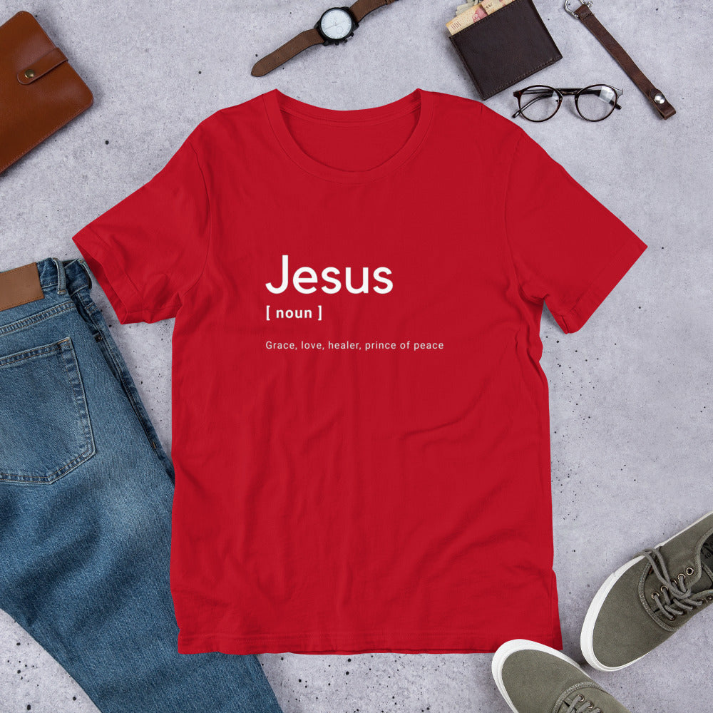 Womens Short-Sleeve Jesus definition T-Shirt