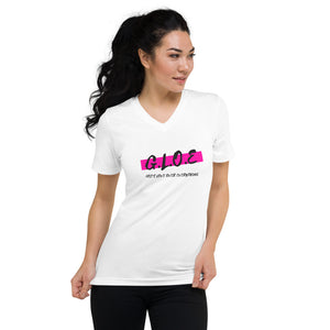 GLOE- Gods Love Over Everything Unisex Short Sleeve V-Neck T-Shirt